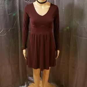 Purple bohemian dress